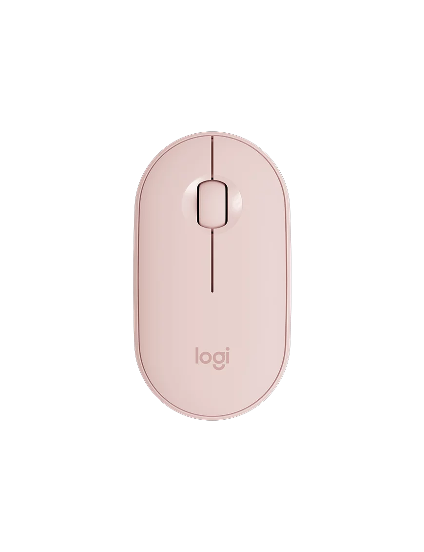 Souris Logitech Wireless Mouse Pebble M350 Rose Logitech - 1