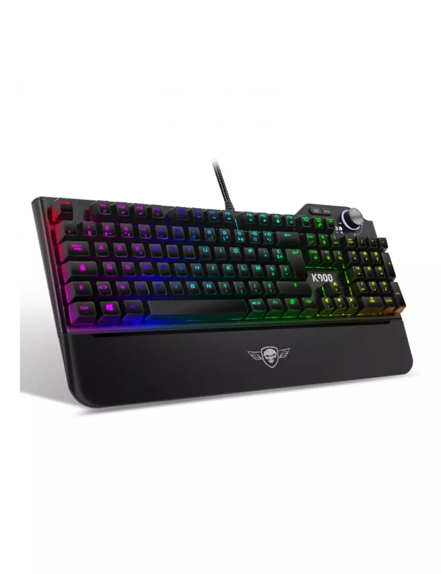 Clavier Spirit of Gamer opto-mécanique RGB XPERT-K900 CLSOGCLA-XK900 - 1