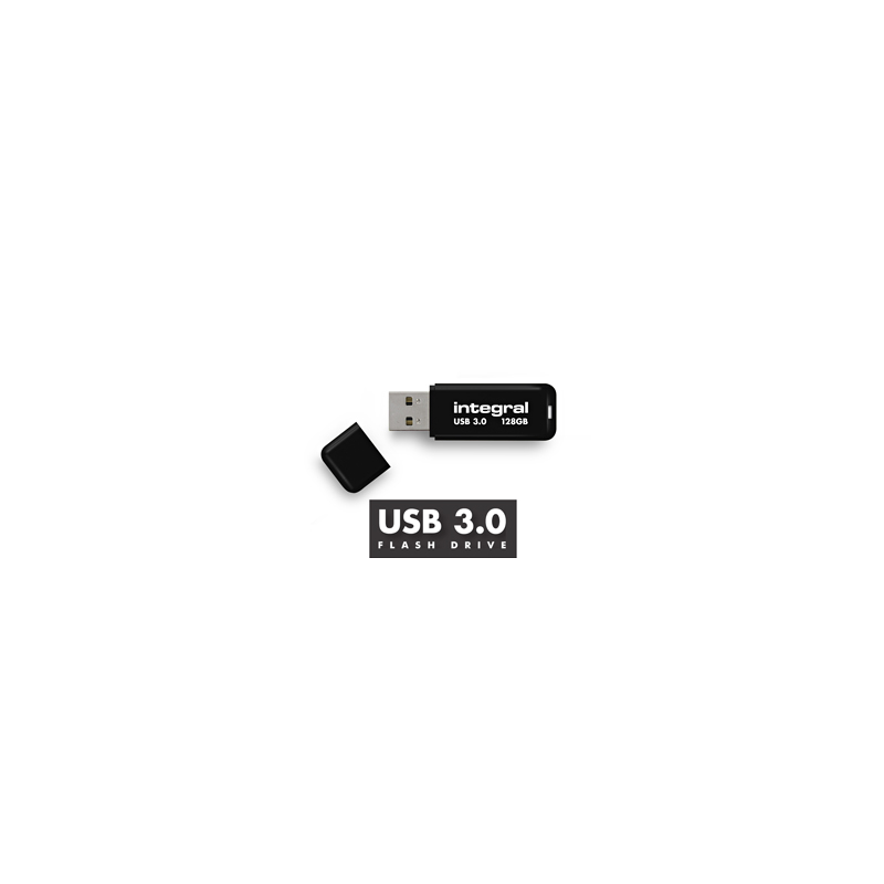 Clé USB 3.0 128Go Integral Noir Clé USB 3.0 128Go Integral Noir