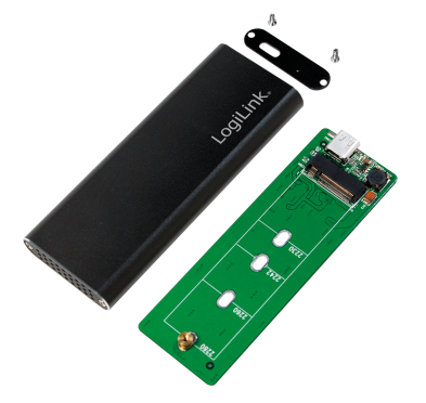 Boitier Externe USB 3.1 Type-C M.2 SATA LogiLink UA0314 LogiLink - 3
