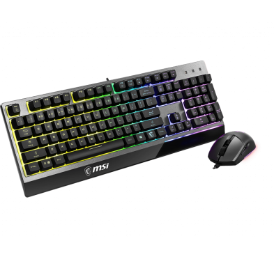 Pack Clavier Souris MSI Vigor GK30 Gaming COMBO RGB CLSOMSGK30COMBO - 1