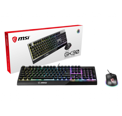 Pack Clavier Souris MSI Vigor GK30 Gaming COMBO RGB CLSOMSGK30COMBO - 2