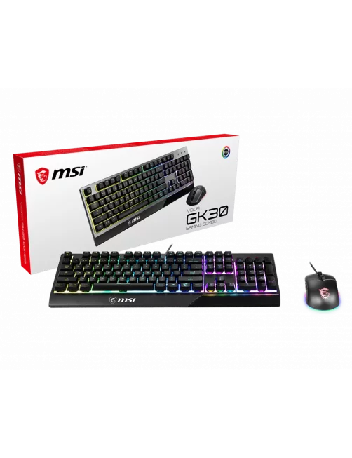 Pack Clavier Souris MSI Vigor GK30 Gaming COMBO RGB CLSOMSGK30COMBO - 2