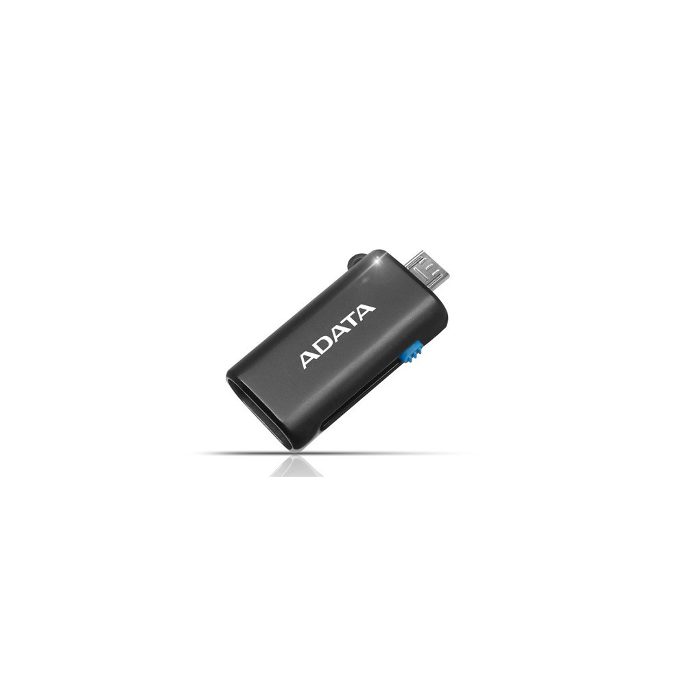 Mini Lecteur de Carte ADATA USB/micro USB vers MicroSD LECA-DAOTGMRBK - 1