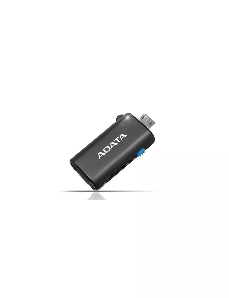 Mini Lecteur de Carte ADATA USB/micro USB vers MicroSD LECA-DAOTGMRBK - 1