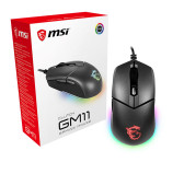 Souris MSI Clutch GM11 Noir Gaming RGB Souris MSI Clutch GM11 Noir Gaming RGB