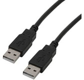 Cable USB 2.0 A/A Male vers Male 2M