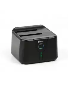 Dual Dock Heden BEDD2535U3 2xDD SATA 3.5/2.5 vers USB 3.0 clonage DOCK-BEDD2535U3 - 2