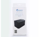 Dock Heden BEHED2535LEC DD SATA 3.5/2.5 vers USB 3.0 Lecteur Carte Dock Heden BEHED2535LEC DD SATA 3.5/2.5 vers USB 3.0 Lecteur Carte