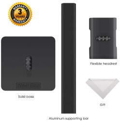 Support de Casque New Bee Alumium ABS Noir MICNB-X000TJVZ59BK - 2