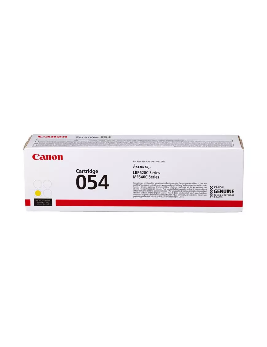 Toner Canon 054 H Yellow 2300 pages MF64X/LBP62X TONERCA054YEH - 1