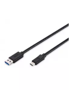 Cable USB 3.0 vers USB Type-C PD 3A Digitus Noir 1M 5Gbit/s CAUSBD-16032368731 - 3