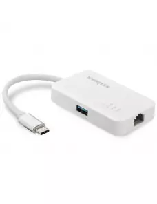 Adaptateur USB Type-C vers RJ45 + Hub USB 3.0 Edimax EU-4308 CRED-EU-4308 - 1