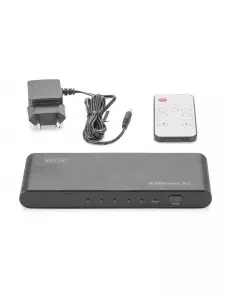 Switch HDMI Digitus DS-45317 5 Ports Auto 4k 3840x2160 SW-HDMI-DS-45317 - 5