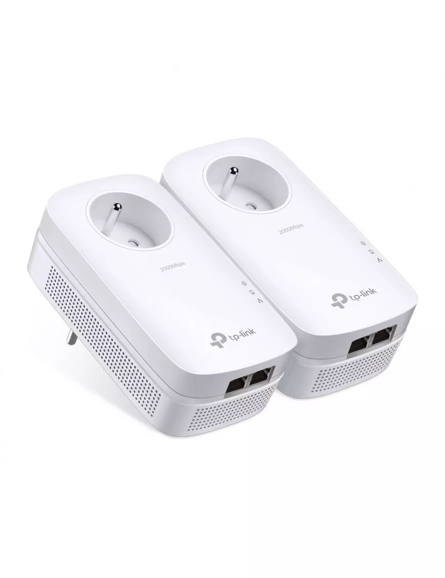 Pack 2x CPL TP-Link RJ45 2000Mbits Prise 220V TL-PA9025PKIT