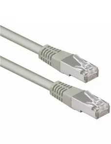 Cable Réseaux RJ45 5m Droit Cat6A S/FTP Blindé Gris CRJ45_C6_05M_GRIS - 1