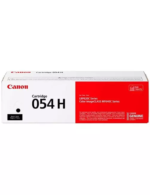 Toner Canon 054 H Noir 3100 pages MF64X/LBP62X TONERCA054HBK - 1