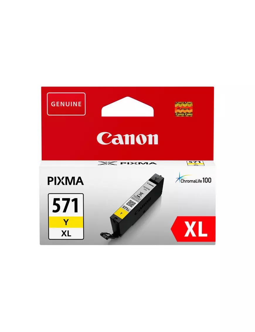 Cartouche Canon CLI 571 XL Yellow CARTCLI571XL-Y - 2