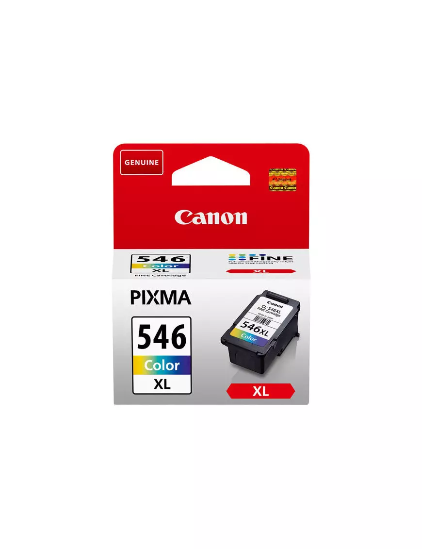 Cartouche Canon CL-546 XL Couleur 13ml 300 pages CARTCL546XL_C - 1