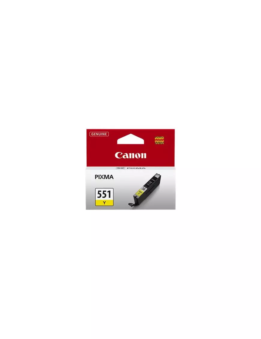 Cartouche Canon CLI-551 Yellow CARTCLI551Y - 1