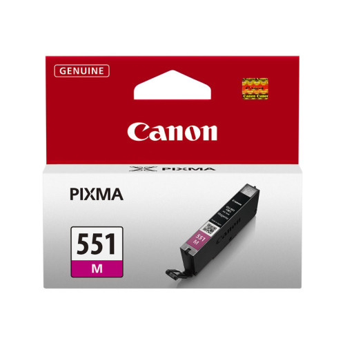 Cartouche Canon CLI-551 Magenta CARTCLI551M - 2 Cartouche Canon CLI-551 Magenta CARTCLI551M - 2