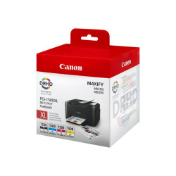 Cartouche Canon PGI-1500XL Multipack Noir Cyan Magenta Yellow CARTPGI1500XL-MULT - 2