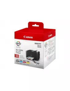 Cartouche Canon PGI-1500XL Multipack Noir Cyan Magenta Yellow CARTPGI1500XL-MULT - 2