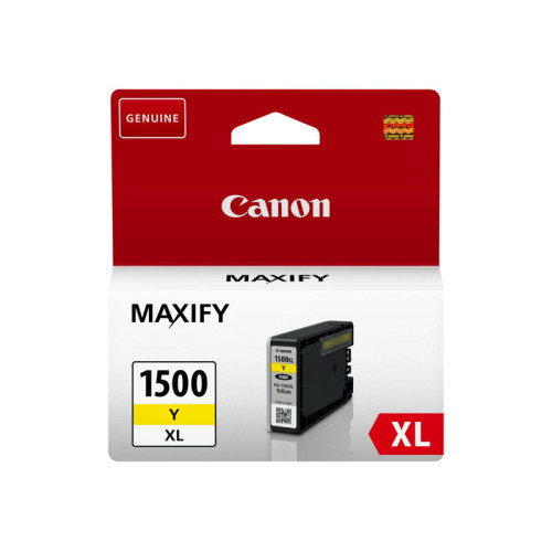 Cartouche Canon PGI-1500XL Yellow 780 pages CARTPGI1500XL-Y - 2 Cartouche Canon PGI-1500XL Yellow 780 pages CARTPGI1500XL-Y - 2