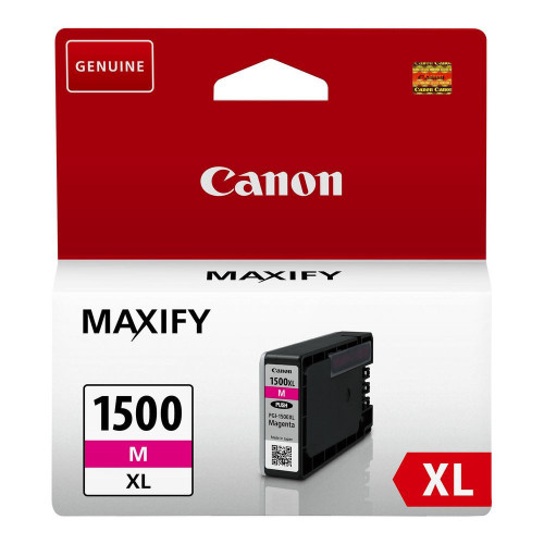 Cartouche Canon PGI-1500XL Magenta 780 pages CARTPGI1500XL-M - 2 Cartouche Canon PGI-1500XL Magenta 780 pages CARTPGI1500XL-M - 2