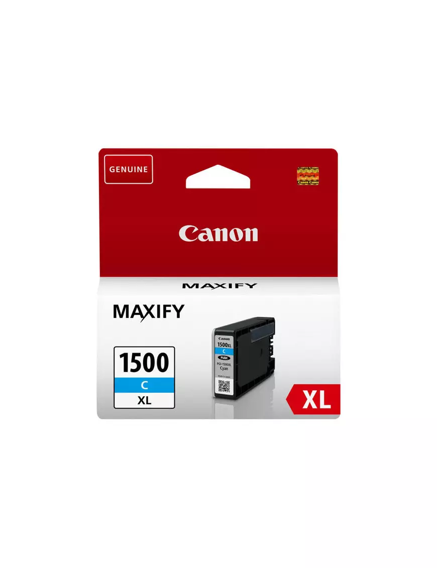 Cartouche Canon PGI-1500XL Cyan 780 pages CARTPGI1500XL-C - 2