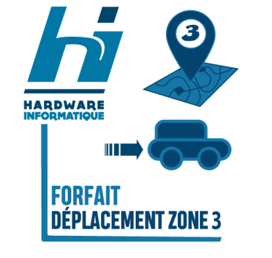 Forfait Déplacement Zone 3 MOVDEP-ZONE3 - 1