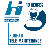 Forfait Maintenance à distance : 10 heures Forfait Maintenance à distance : 10 heures