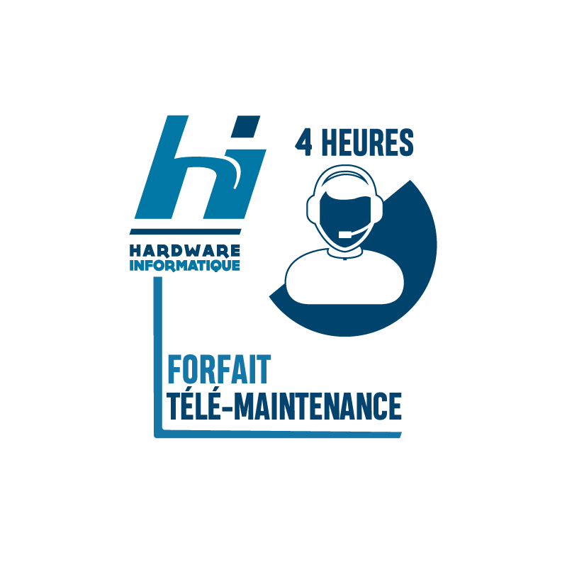 Forfait Maintenance à distance : 4 heures Forfait Maintenance à distance : 4 heures