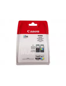 Pack Cartouche Canon PG-560 Noir + CL-561 Couleurs 180 pages CARTPG560+CL561 - 1