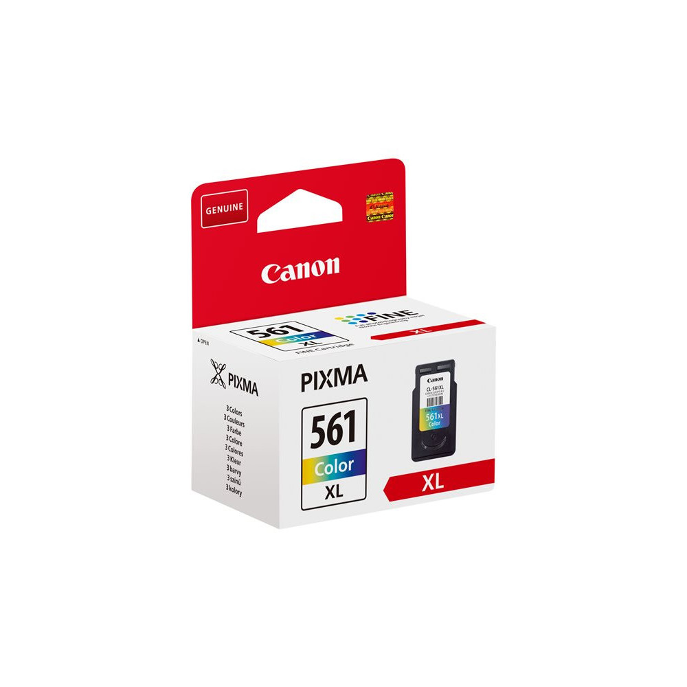 Cartouche Canon CL-561 XL Couleur 12.2ml 300 pages