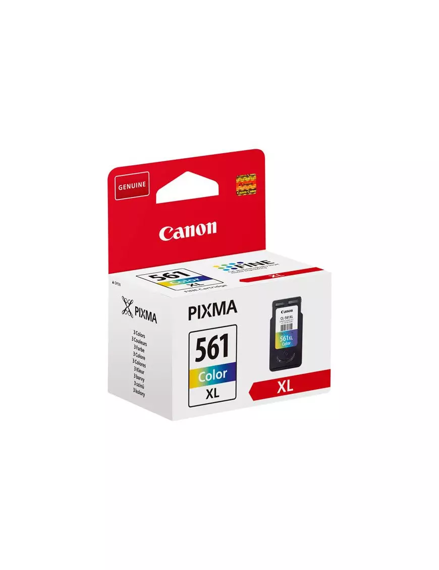 Cartouche Canon CL-561 XL Couleur 12.2ml 300 pages CARTCL561XL_C - 1