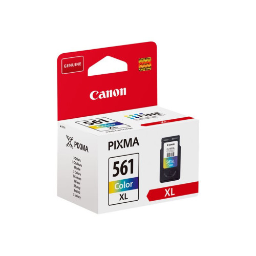 Cartouche Canon CL-561 XL Couleur 12.2ml 300 pages CARTCL561XL_C - 1 Cartouche Canon CL-561 XL Couleur 12.2ml 300 pages CARTCL561XL_C - 1