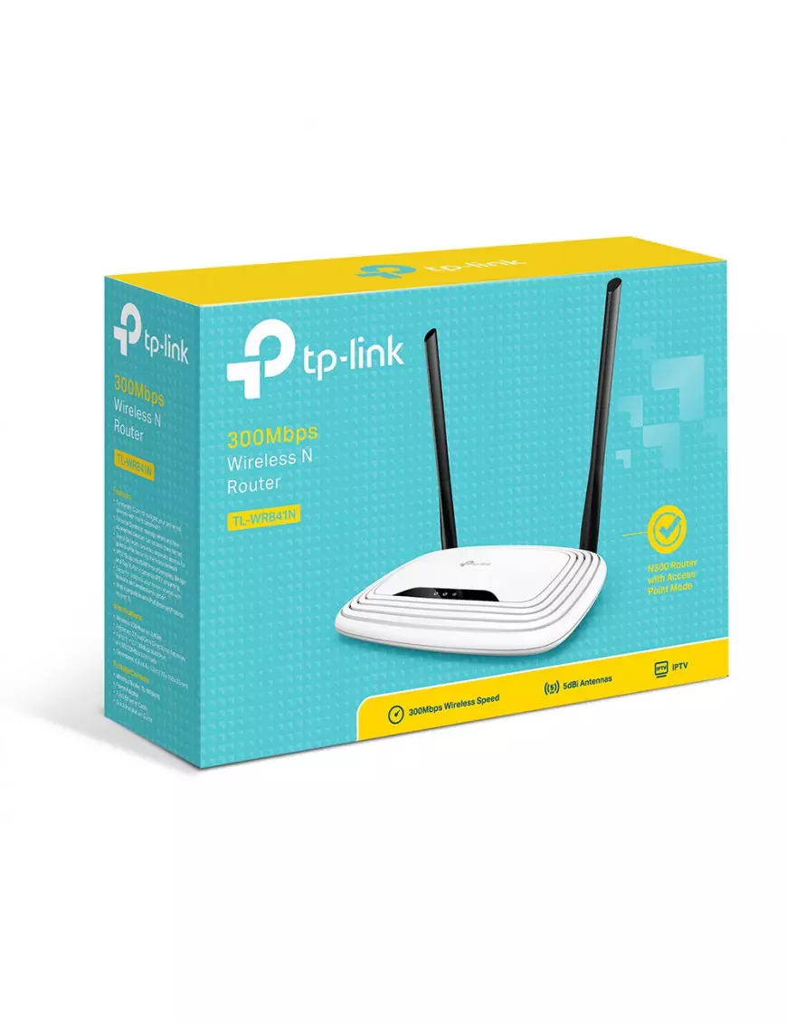 Routeur TP-Link TL-WR841N Wifi N300 Switch 4 Ports 10/100