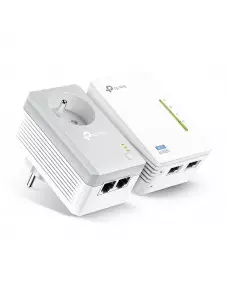 Pack 2x CPL TP-Link RJ45 600Mbits Wifi-N300Mbps TL-WPA4225KIT CPLTPTL-WPA4225KIT - 1