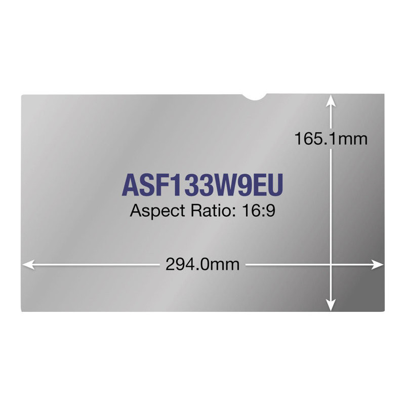 Filtre de confidentialité Targus ASF133W9EU pour écran 13.3" Filtre de confidentialité Targus ASF133W9EU pour écran 13.3"