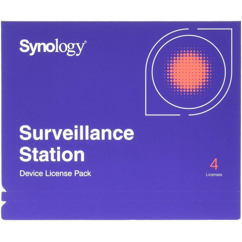 Synology - Pack licence 4 cameras NASSY_CAM_4 - 1 Synology - Pack licence 4 cameras NASSY_CAM_4 - 1