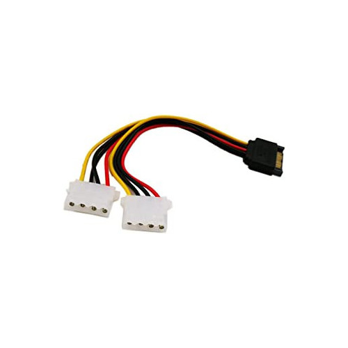 Adaptateur Alimentation SATA Femelle vers 2 x MOLEX Male ADALIMSATA-2MOLEX - 1