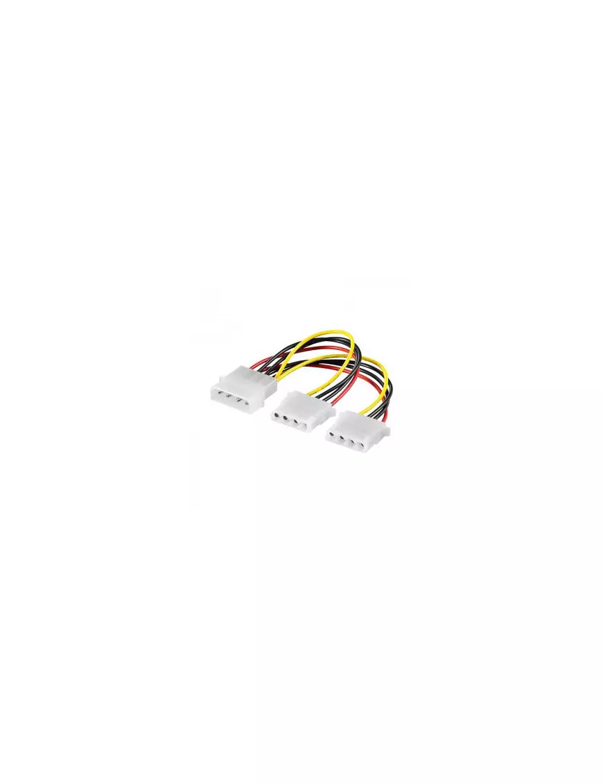 Adaptateur Alimentation MOLEX Femelle vers 2 x MOLEX Male