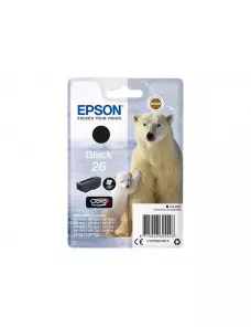 Cartouche Epson 26 Noir XP-510/520/600/620/625/720/800/820 CARTEPT26NOIR - 1