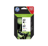 Pack Cartouche HP 62 Noir+Couleur N9J71AE Pack Cartouche HP 62 Noir+Couleur N9J71AE