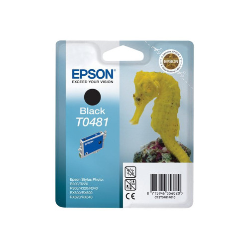 Cartouche Epson T0481 Noir 13ml 630pages CARTEPT0481NOIR - 1 Cartouche Epson T0481 Noir 13ml 630pages CARTEPT0481NOIR - 1