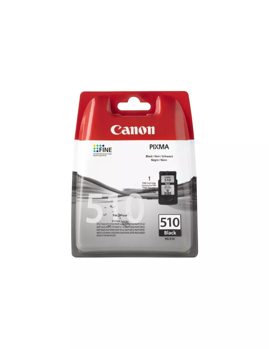 Cartouche Canon PG-510 BK Noir CARTPG510BK - 1