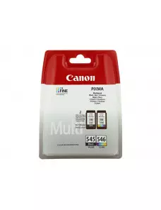 Pack Cartouche Canon PG-545 Noir + CL-546 Couleurs 180 pages CARTPG545+CL546 - 1