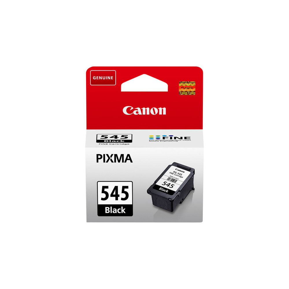 Cartouche Canon PG-545 Noir 8ml 180 pages Cartouche Canon PG-545 Noir 8ml 180 pages