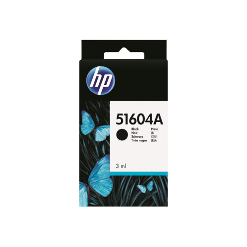 Cartouche HP 51604A Noir 3 ml Ingenico i2200 CARTHP51604A_BK - 1 Cartouche HP 51604A Noir 3 ml Ingenico i2200 CARTHP51604A_BK - 1